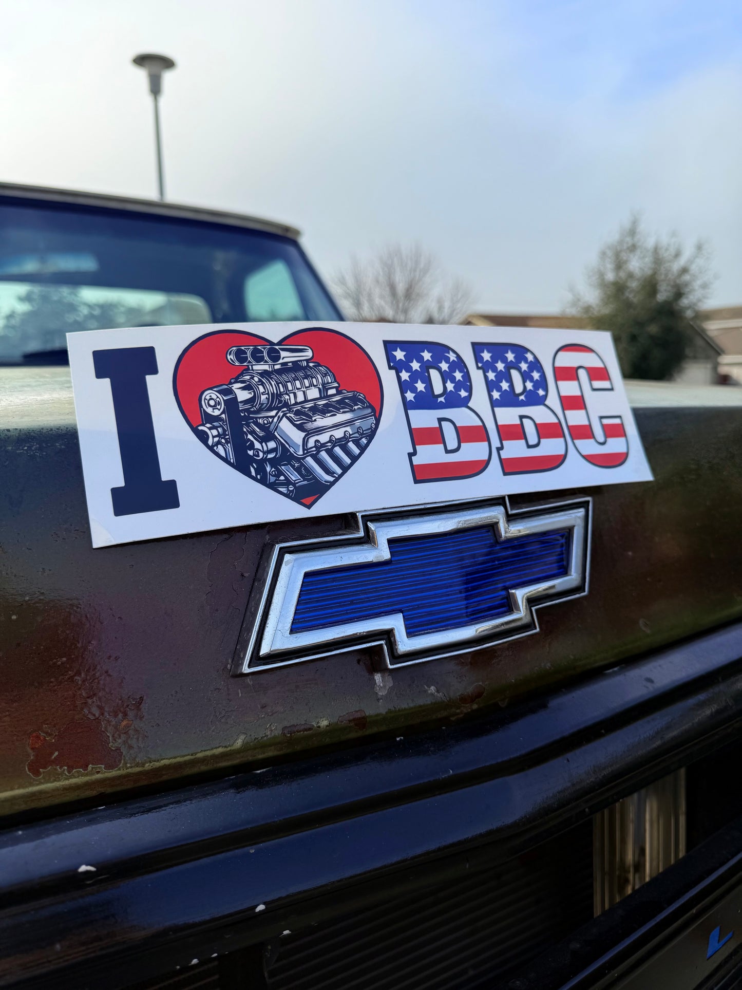 I ❤️ BBC Sticker