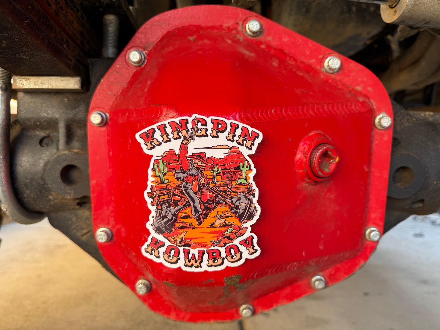 Kingpin Kowboy Sticker