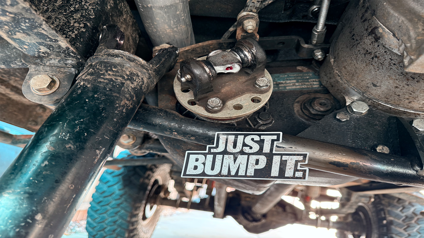 JUST BUMP IT Sticker