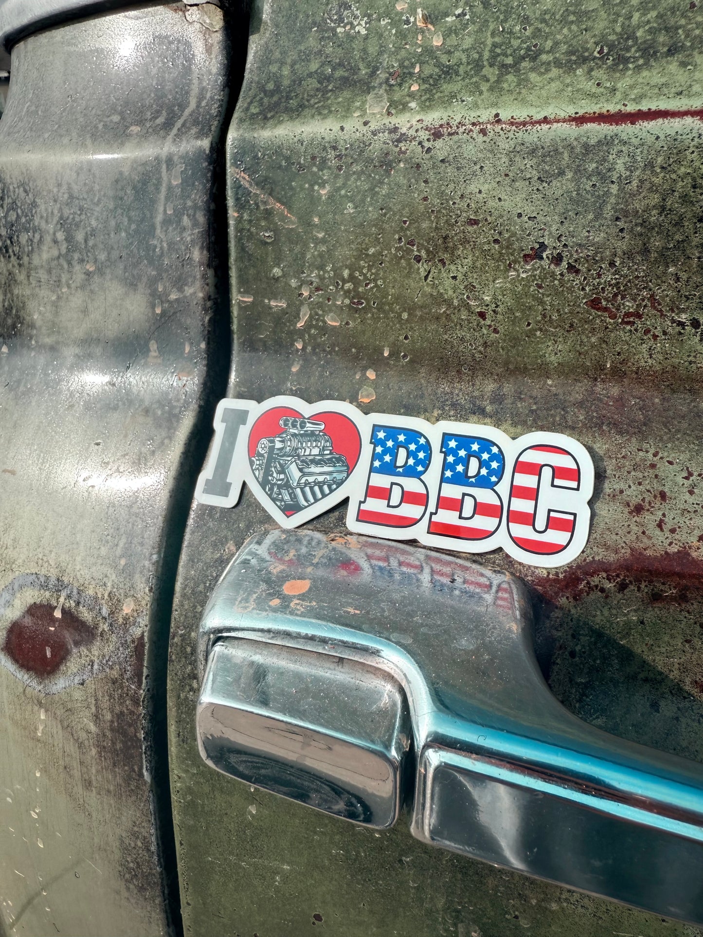 I ❤️ BBC Sticker