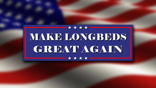 MAKE LONGBEDS GREAT AGAIN Sticker