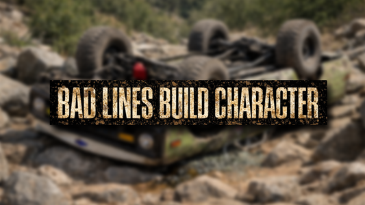 BAD LINES BUILD CHARACTER Sticker