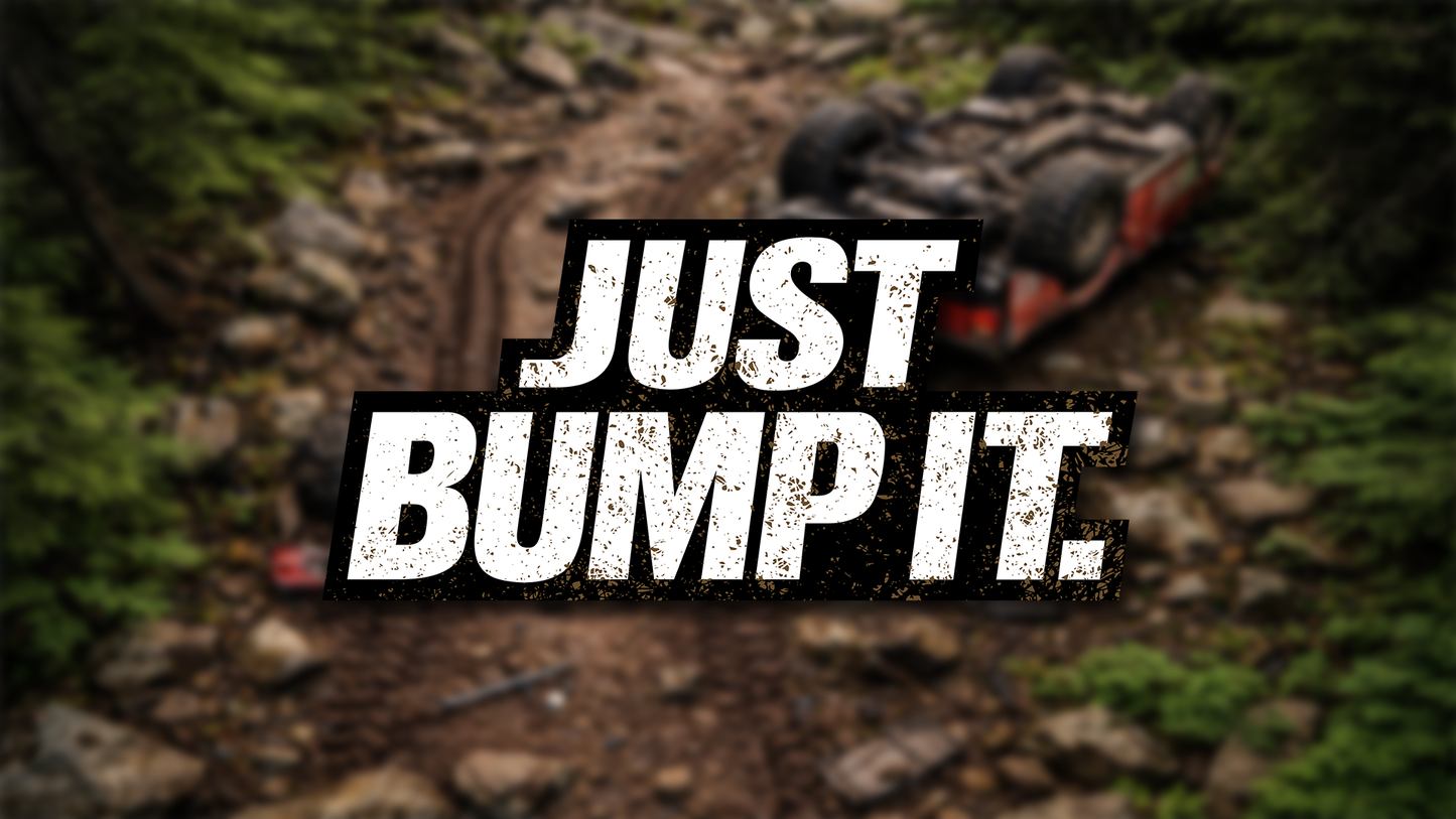 JUST BUMP IT Sticker